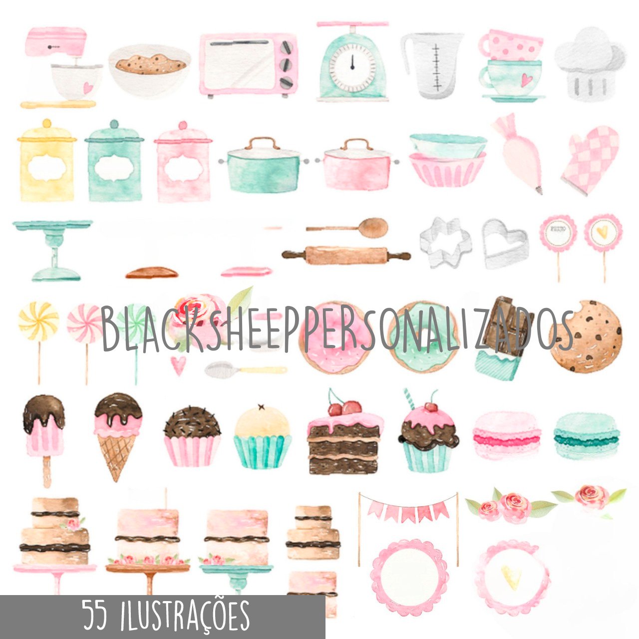 KIT DIGITAL CONFEITARIA